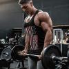 imageCOOFANDY Mens 3 Pack Quick Dry Workout Tank Top Gym Muscle Tee Fitness Bodybuilding Sleeveless T ShirtFlagblackGreen