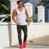 imageCOOFANDY Mens 3 Pack Tank Tops Cotton Performance Sleeveless Casual Classic T ShirtsBlackWhiteDark Gray