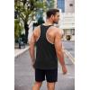 imageCOOFANDY Mens 3 Pack Tank Tops Cotton Performance Sleeveless Casual Classic T ShirtsBlackwhitered