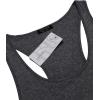 imageCOOFANDY Mens 3 Pack Tank Tops Cotton Performance Sleeveless Casual Classic T ShirtsLight BlueWhiteDark Gray