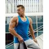 imageCOOFANDY Mens 3 Pack Tank Tops Gym Workout Shirt YBack Sleeveless Muscle Fitness Bodybuilding Tank ShirtsBlackWhiteBlue
