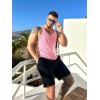 imageCOOFANDY Mens 3 Pack Tank Tops Gym Workout Shirt YBack Sleeveless Muscle Fitness Bodybuilding Tank ShirtsBlackWhitePink