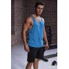 imageCOOFANDY Mens 3 Pack Tank Tops Gym Workout Shirt YBack Sleeveless Muscle Fitness Bodybuilding Tank ShirtsBlueYellowArmy Green