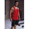 imageCOOFANDY Mens 3 Pack Tank Tops Gym Workout Shirt YBack Sleeveless Muscle Fitness Bodybuilding Tank ShirtsNavyRedYellow