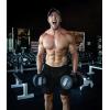 imageCOOFANDY Mens 3 Pack Workout Gym Shorts Mesh Athletic Shorts Lightweight Bodybuilding Training Short Pants with PocketsBlack  Army Green  Navy Blue