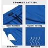 imageCOOFANDY Mens 3 Pack Workout Gym Shorts Mesh Athletic Shorts Lightweight Bodybuilding Training Short Pants with PocketsBlack  Blue  Dark Gray