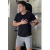 imageCOOFANDY Mens 3 Pack Workout Gym Shorts Mesh Athletic Shorts Lightweight Bodybuilding Training Short Pants with PocketsBlack  Gray  Navy Blue