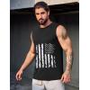 imageCOOFANDY Mens 3 Pack Workout Tank Tops Gym Muscle Tee Bodybuilding Fitness Sleeveless T ShirtsBlack FlagLight GreyPeacock Blue