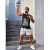 imageCOOFANDY Mens 3 Pack Workout Tank Tops Gym Muscle Tee Bodybuilding Fitness Sleeveless T ShirtsBlack FlagLight GreyPeacock Blue