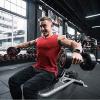 imageCOOFANDY Mens 3 Pack Workout Tank Tops Gym Muscle Tee Bodybuilding Fitness Sleeveless T ShirtsBlackDark GreyRed