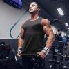 imageCOOFANDY Mens 3 Pack Workout Tank Tops Gym Muscle Tee Bodybuilding Fitness Sleeveless T ShirtsBlackDark GreyRed