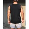 imageCOOFANDY Mens 3 Pack Workout Tank Tops Gym Muscle Tee Bodybuilding Fitness Sleeveless T ShirtsBlackLight GreyWine Red