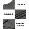 imageCOOFANDY Mens 3 Pack Workout Tank Tops Gym Muscle Tee Bodybuilding Fitness Sleeveless T ShirtsBlackWhiteDark Grey