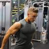 imageCOOFANDY Mens 3 Pack Workout Tank Tops Gym Muscle Tee Bodybuilding Fitness Sleeveless T ShirtsDark GreyBlackPeacock Blue