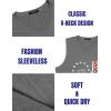 imageCOOFANDY Mens 3 Pack Workout Tank Tops Gym Sleeveless Shirts V Neck Bodybuilding Muscle Tee ShirtBlack FlagGrey FlagPure White
