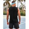 imageCOOFANDY Mens 3 Pack Workout Tank Tops Gym Sleeveless Shirts V Neck Bodybuilding Muscle Tee ShirtBlackBlackBlack