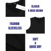 imageCOOFANDY Mens 3 Pack Workout Tank Tops Gym Sleeveless Shirts V Neck Bodybuilding Muscle Tee ShirtBlackBlackBlack