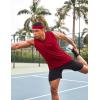 imageCOOFANDY Mens 3 Pack Workout Tank Tops Gym Sleeveless Shirts V Neck Bodybuilding Muscle Tee ShirtDark GreyRedBlack
