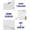 imageCOOFANDY Mens 3 Pack Workout Tank Tops Gym Sleeveless Shirts V Neck Bodybuilding Muscle Tee ShirtWhite Flag1 Pack