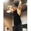 imageCOOFANDY Mens 3 Pack Workout Tank Tops Sleeveless Gym Shirts Bodybuilding Fitness Muscle Tee ShirtsBlackNavy BlueLight Grey