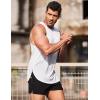 imageCOOFANDY Mens 3 Pack Workout Tank Tops Sleeveless Gym Shirts Bodybuilding Fitness Muscle Tee ShirtsBlackWhiteBlue