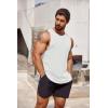 imageCOOFANDY Mens 3 Pack Workout Tank Tops Sleeveless Gym Shirts Bodybuilding Fitness Muscle Tee ShirtsBlackWine RedWhite