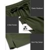 imageCOOFANDY Mens Athletic Running Shorts 7quot Quick Dry Lightweight Workout Gym Basketball Hiking Shorts with Pockets2 Pack BlackArmy Green