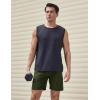 imageCOOFANDY Mens Athletic Running Shorts 7quot Quick Dry Lightweight Workout Gym Basketball Hiking Shorts with Pockets2 Pack BlackArmy Green