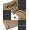 imageCOOFANDY Mens Athletic Running Shorts 7quot Quick Dry Lightweight Workout Gym Basketball Hiking Shorts with Pockets2 Pack BlackKhaki