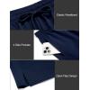 imageCOOFANDY Mens Athletic Running Shorts 7quot Quick Dry Lightweight Workout Gym Basketball Hiking Shorts with Pockets2 Pack BlackNavy Blue