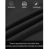 imageCOOFANDY Mens Athletic Running Shorts 7quot Quick Dry Lightweight Workout Gym Basketball Hiking Shorts with PocketsBlack