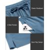 imageCOOFANDY Mens Athletic Running Shorts 7quot Quick Dry Lightweight Workout Gym Basketball Hiking Shorts with PocketsBlue