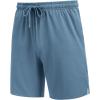 imageCOOFANDY Mens Athletic Running Shorts 7quot Quick Dry Lightweight Workout Gym Basketball Hiking Shorts with PocketsBlue