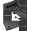 imageCOOFANDY Mens Athletic Running Shorts 7quot Quick Dry Lightweight Workout Gym Basketball Hiking Shorts with PocketsDark Grey