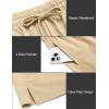 imageCOOFANDY Mens Athletic Running Shorts 7quot Quick Dry Lightweight Workout Gym Basketball Hiking Shorts with PocketsLight Khaki