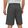 imageCOOFANDY Mens Casual Shorts 9 Inch Flat Front Lightweight Summer Beach Vacation ShortsDrak Grey