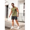 imageCOOFANDY Mens Casual Tank Top Sleeveless Henley Shirts Muscle Fit T Shirt01army Green1pcs