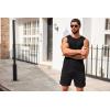 imageCOOFANDY Mens Casual Tank Top Sleeveless Henley Shirts Muscle Fit T Shirt01black1pcs