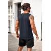 imageCOOFANDY Mens Casual Tank Top Sleeveless Henley Shirts Muscle Fit T Shirt01blue Pruple1pcs