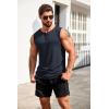 imageCOOFANDY Mens Casual Tank Top Sleeveless Henley Shirts Muscle Fit T Shirt01blue Pruple1pcs