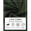 imageCOOFANDY Mens Golf Shorts 8 Inch Lightweight Quick Dry Casual Dress Shorts Hiking Travel Shorts with PocketsArmy Green