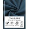 imageCOOFANDY Mens Golf Shorts 8 Inch Lightweight Quick Dry Casual Dress Shorts Hiking Travel Shorts with PocketsBlue