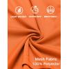 imageCOOFANDY Mens Gym Shorts 3 Pack Mesh Athletic Workout Shorts Lightweight Quick Dry Drawstring Shorts with PocketsBlackArmy GreenOrange