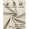 imageCOOFANDY Mens Gym Shorts 3 Pack Mesh Athletic Workout Shorts Lightweight Quick Dry Drawstring Shorts with PocketsBlackGreyKhaki