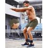 imageCOOFANDY Mens Running Athletic Shorts 5 Inch 2 Pack Gym Workout Shorts Fitted Exercise Hiking Shorts with Zipper Pocket01army GreenBlack