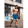 imageCOOFANDY Mens Running Athletic Shorts 5 Inch 2 Pack Gym Workout Shorts Fitted Exercise Hiking Shorts with Zipper PocketBlackBlue
