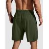 imageCOOFANDY Mens Running Athletic Shorts 9quot Gym Workout Lightweight Elastic Waist Sports ShortsArmy Green