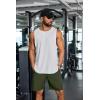 imageCOOFANDY Mens Running Athletic Shorts 9quot Gym Workout Lightweight Elastic Waist Sports ShortsArmy Green