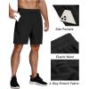 imageCOOFANDY Mens Running Athletic Shorts 9quot Gym Workout Lightweight Elastic Waist Sports ShortsBlackLight Grey