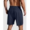 imageCOOFANDY Mens Running Athletic Shorts 9quot Gym Workout Lightweight Elastic Waist Sports ShortsBlackNavy Blue
